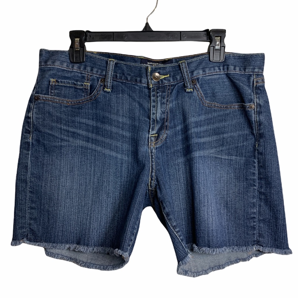Lucky brand abbey jean shorts sz 10 / 30